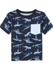Baby And Toddler Boys Mix And Match Print Pocket Top