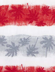 Baby And Toddler Boys Mix And Match Striped Palm Tree Tank Top