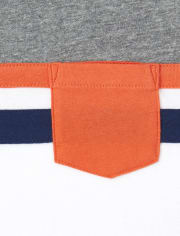 Haut à poche rayé Mix And Match pour garçon