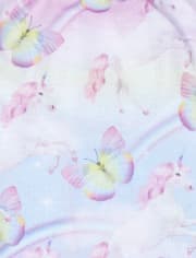 Pijama Niña Mariposa Unicornio