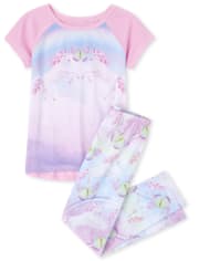Pijama Niña Mariposa Unicornio