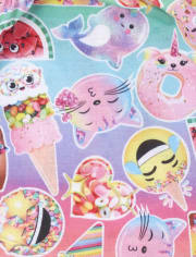 Pijama de postre Good Vibes para niña