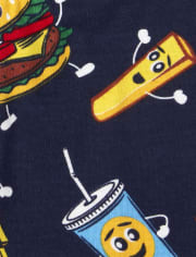 Baby And Toddler Boys French Fry Snug Fit Cotton Pajamas