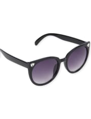 Girls Rhinestud Cat Eye Sunglasses