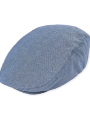 Boys Easter Chambray Newsboy Hat