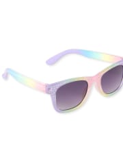 Toddler Girls Rhinestud Rainbow Sunglasses