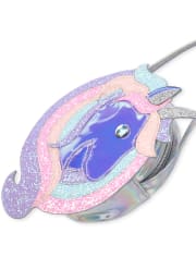 Girls Holographic Glitter Unicorn Bag