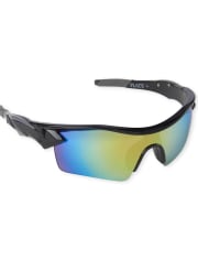 Boys Ombre Sport Wrap Sunglasses