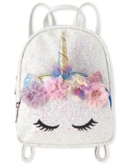 Girls Glitter Unicorn Mini Backpack