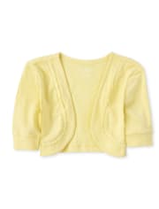 Girls Ruffle Shrug