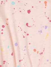 Girls Print Romper