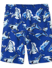 shark swimming trunks