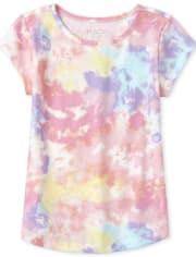 Girls Tie Dye Tee Shirt