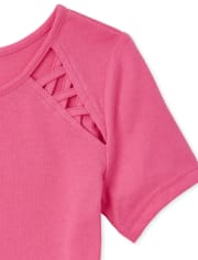 Girls Cut Out Everyday Dress