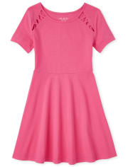 Girls Cut Out Everyday Dress