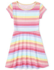 Girls Print Everyday Dress