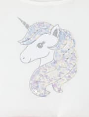 Girls Flip Sequin Knit To Woven Dress