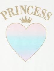 Camiseta sin mangas con purpurina Mix And Match para bebés y niñas pequeñas