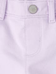 Baby And Toddler Girls French Terry Pull On Jeggings