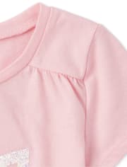 Baby And Toddler Girls Embellished Top