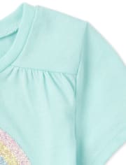 Top adornado para bebés y niñas pequeñas