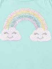 Top adornado para bebés y niñas pequeñas