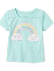 Top adornado para bebés y niñas pequeñas