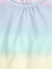 Top estampado para bebés y niñas pequeñas