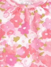 Haut imprimé pour bébés et petites filles