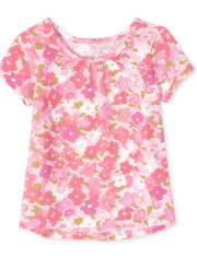 Haut imprimé pour bébés et petites filles