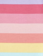 Pack de 2 leggings con estampado para bebés y niñas pequeñas