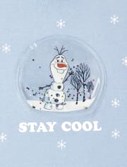 Girls Disney Frozen 2 Shakey Olaf Graphic Tee