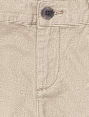Boys Uniform Stretch Chino Shorts - Slim