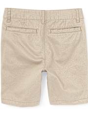 Boys Uniform Stretch Chino Shorts - Slim