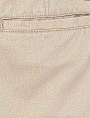 Boys Uniform Stretch Chino Shorts - Slim