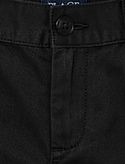 Short chino extensible d'uniforme pour garçons - Husky