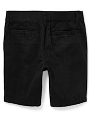Short chino extensible d'uniforme pour garçons - Husky
