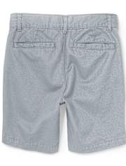 Short chino extensible d'uniforme pour garçons - Husky