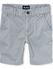 Short chino extensible d'uniforme pour garçons - Husky