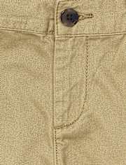 Short chino extensible d'uniforme pour garçons - Husky