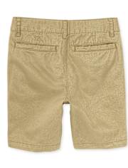 Short chino extensible d'uniforme pour garçons - Husky