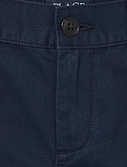 Short chino extensible d'uniforme pour garçons - Husky