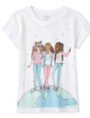 Girls Earth Squad Graphic Tee
