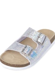 girls double strap sandals