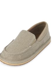 Boys Easter Matching Canvas Slip On Loafers | The Children's Place