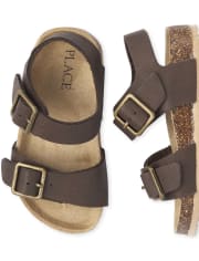 boys double strap sandals