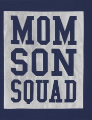 Boys Matching Family Foil Squad Graphic Tee