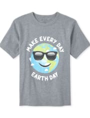 Boys Earth Day Matching Graphic Tee