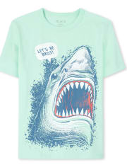 Boys Shark Graphic Tee