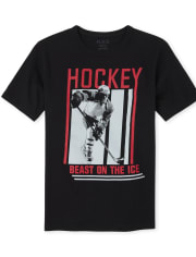 Boys Hockey Graphic Tee